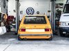 VW Golf MKI yellow garage.jpg